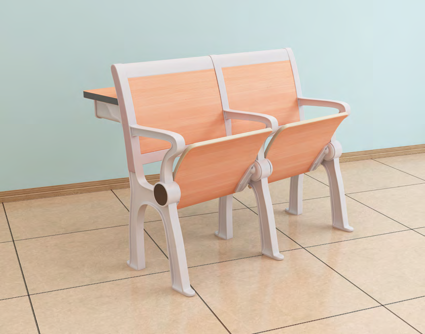 Aluminum alloy staircase chair YJ-KZ003