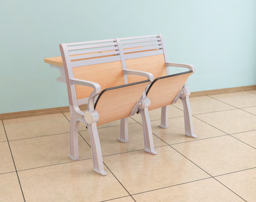Aluminum alloy staircase chair YJ-KZ001